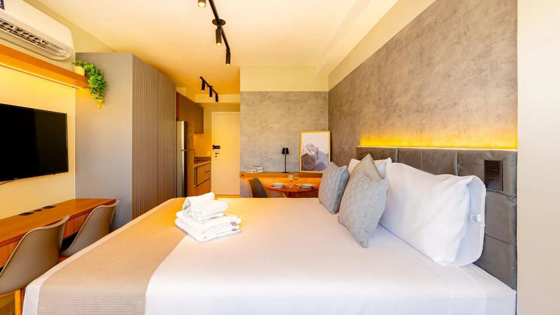Apartamento Easy Star - Belissimo Studio Ao Lado Do Allianz Park - Kg01I São Paulo